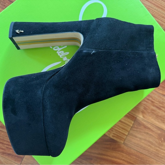 Sam Edelman ELI black suede, NEW - Picture 8 of 13